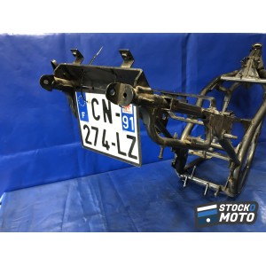 Cadre avec carte grise Kawasaki ER-5 N de 2001 à 2006.
