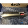 Silencieux échappement DEVIL RACING SIX DAYS INOX 450 52004