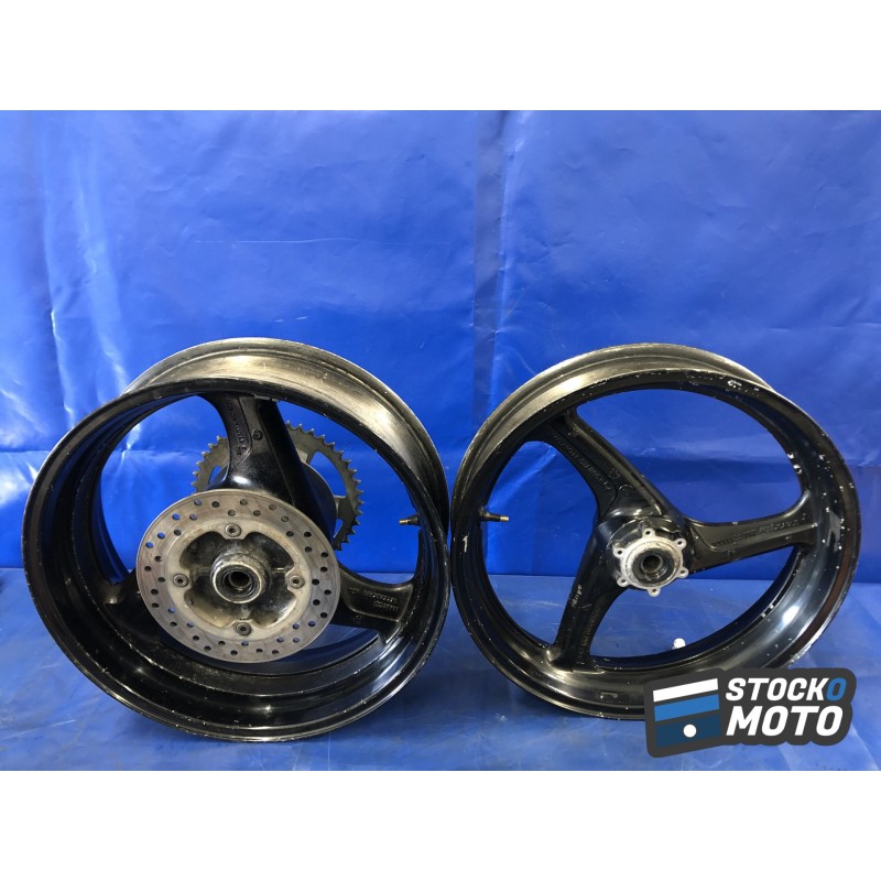 Paire de jantes HONDA 600 CBR 1999 à 2002.