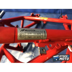 Cadre avec carte grise MV AGUSTA F3 675 2012 à 2017.