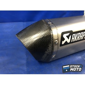 Silencieux AKRAPOVIC HONDA CBR 500 R de 2013 à 2015.