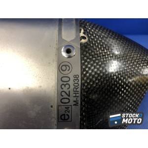 Silencieux AKRAPOVIC HONDA CBR 500 R de 2013 à 2015.