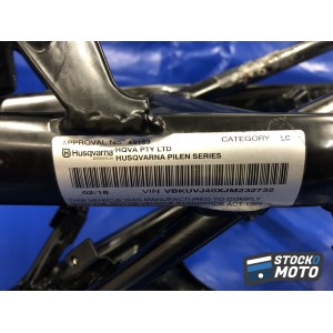 Cadre avec carte grise HUSQVARNA 401 VITPILEN
