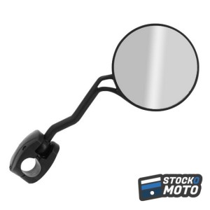 RETROVISEUR ENDURO REPLIABLE DROIT NOIR (HOMOLOGUE CE)