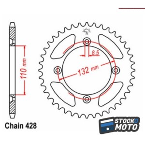 Couronne JT SPROCKETS acier...