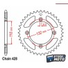 Couronne JT SPROCKETS acier standard 895 - 428 85 sx