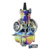 CARBURATEUR TYPE PWK 34 TITANIUM A BOISSEAU PLAT AVEC POWERJET ET STARTER A TIRETTE