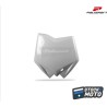 Plaque numéro frontale POLISPORT blanc Husqvarna