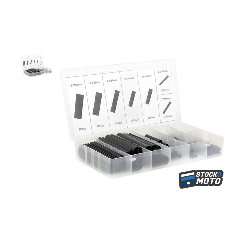 Coffret de Gaines Thermorétractables 127 pièces