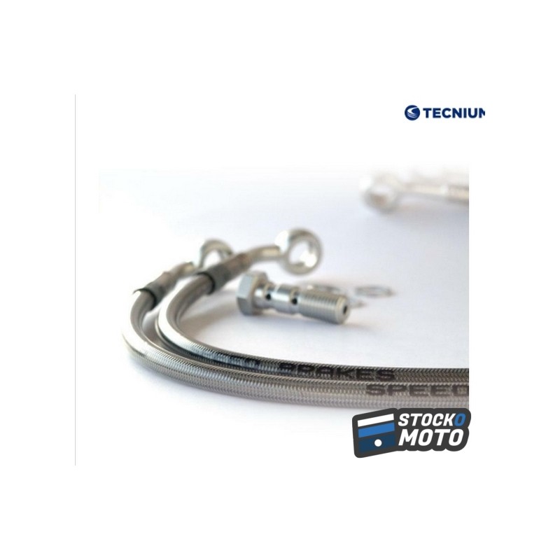 Durite de frein Aviation SPEEDBRAKES inox/raccord alu