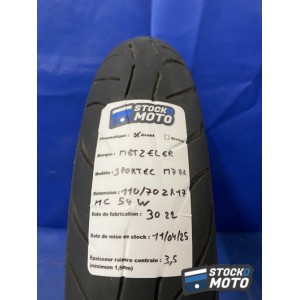 Metzeler sportec M7RR 110 70 ZR 17  MC 54W 