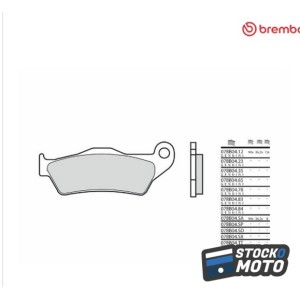 Plaquettes de frein BREMBO...