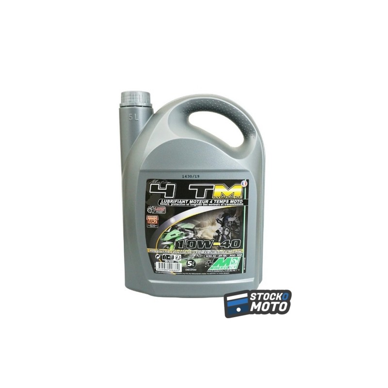 Huile moteur MINERVA 4T TM 10W40 5 Litres