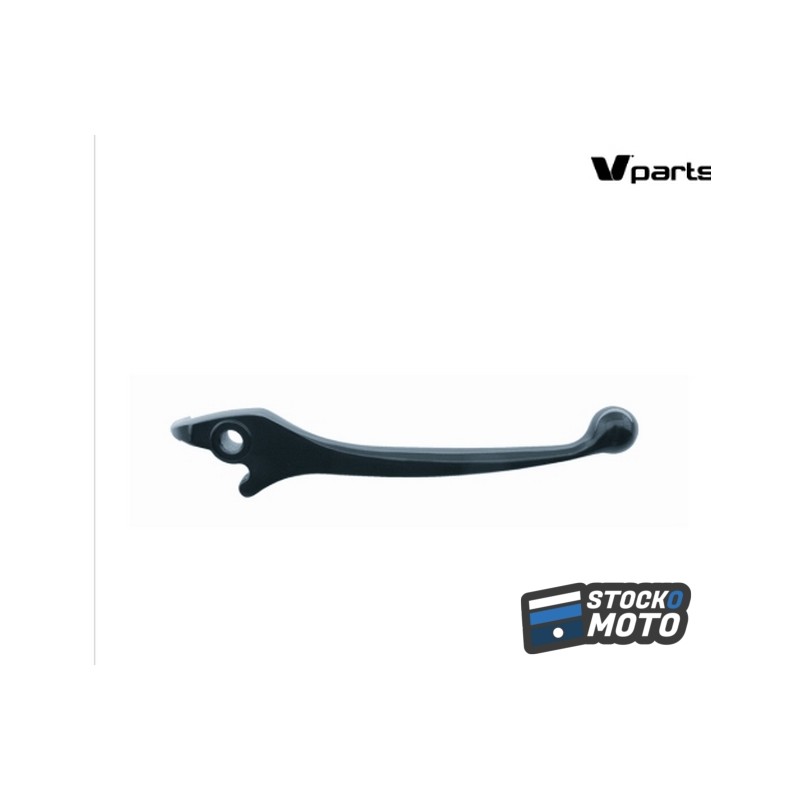 Levier V PARTS type origine aluminium moulé droit noir