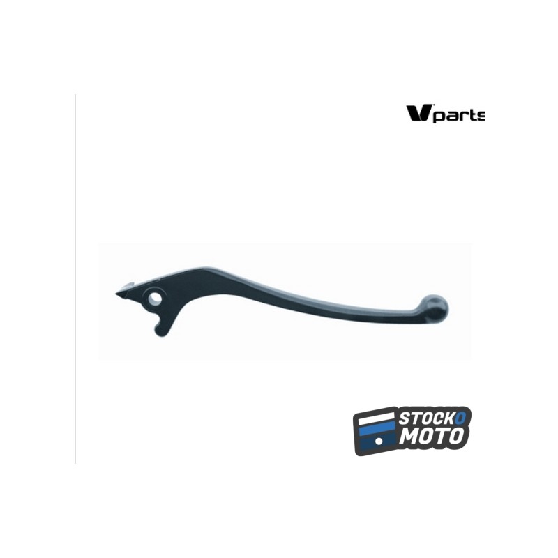 Levier V PARTS type origine aluminium moulé droit noir