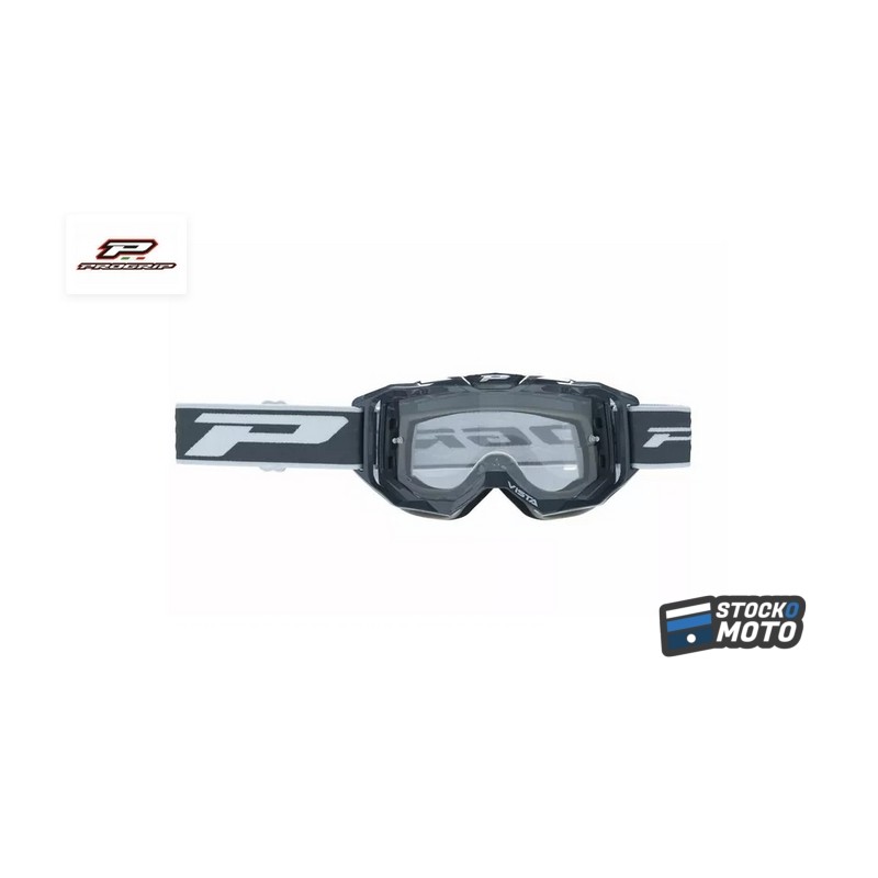 GOGGLE PRO GRIP VISTA GREY/CLEAR + FREE CLEAR LENS