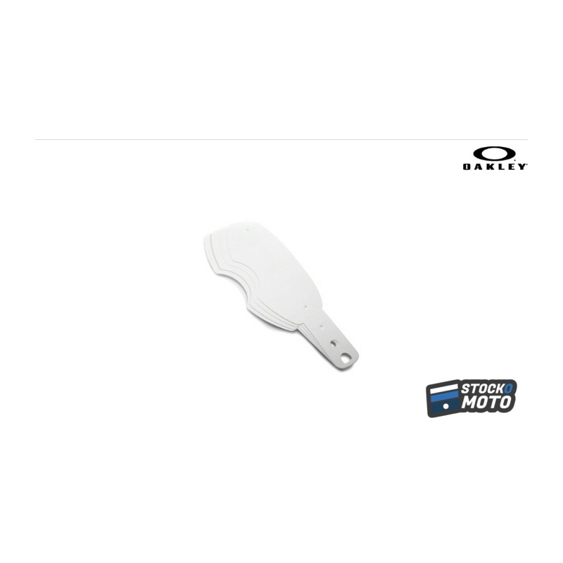 Pack 25 tear-offs OAKLEY Airbrake transparent