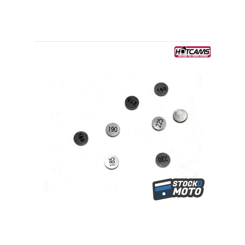 Pastilles de soupape HOT CAMS Ø8,90x2,04mm