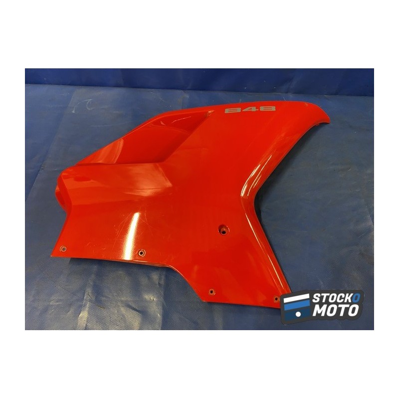 Flanc de carénage droit Ducati 848 non d'origine (plastique adaptable) de marque 'ILMA'
 