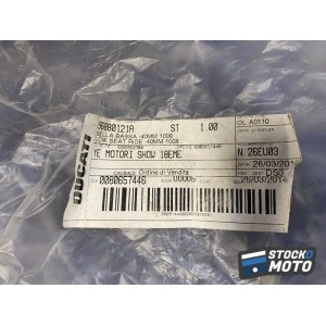 Selle basse -40cm neuve Ducati 821 de 2015 à 2017 et 1200 de 2014 à 2016 96880121A 