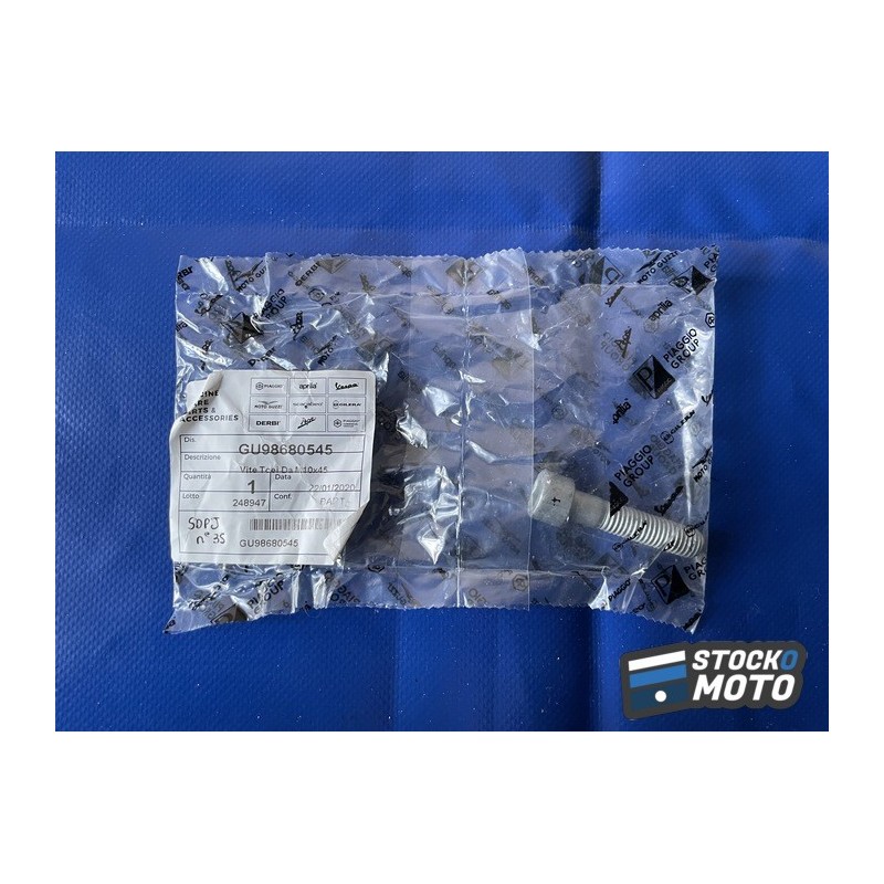 Joint Aprilia GU98680545 vite t cei Da M10x45 