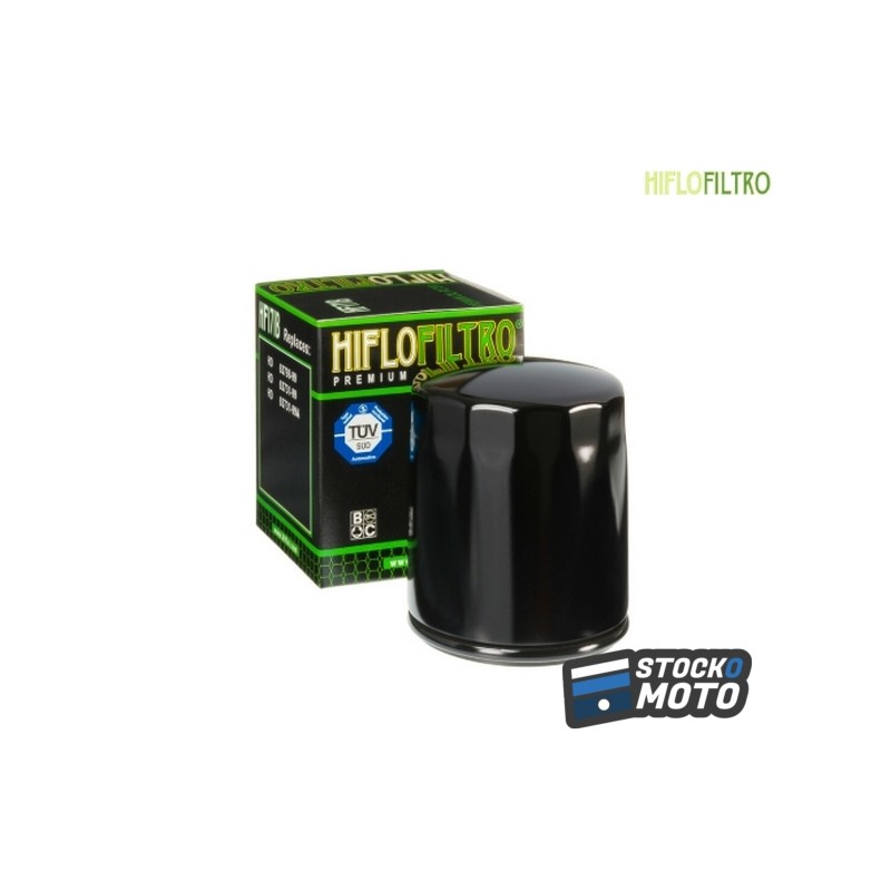 Filtre à huile HF171B HIFLOFILTRO Noir brillant