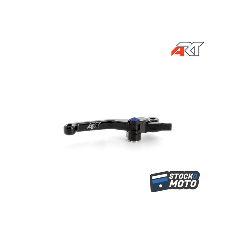 Levier de frein repliable ART noir/vis bleu à l'unité