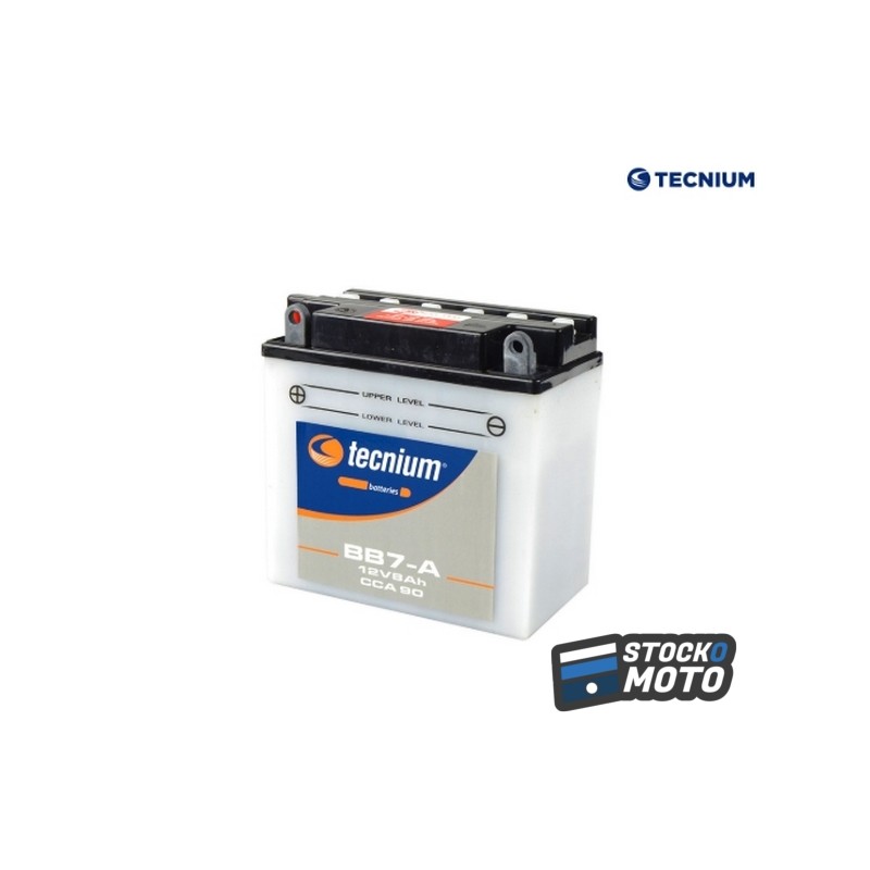 Batterie TECNIUM conventionnelle avec pack acide - BB7-A