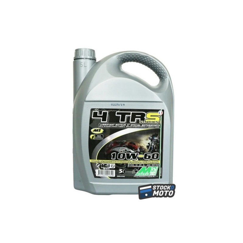 Huile moteur MINERVA 4T TRS 10W60 5 Litres