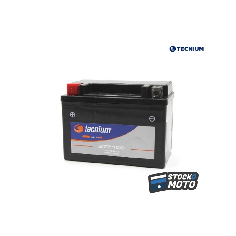 Batterie TECNIUM sans entretien activé usine - BTZ10S