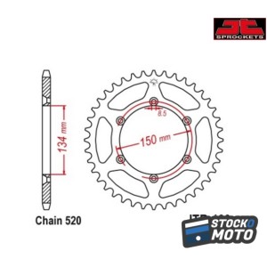 Couronne JT SPROCKETS acier...