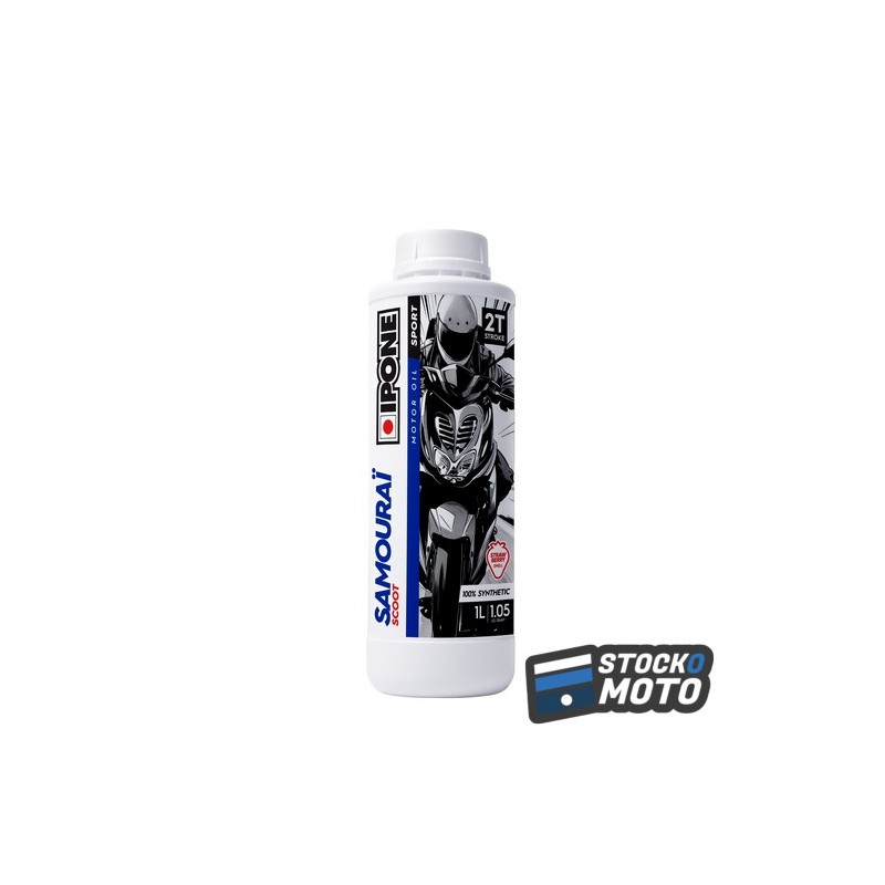 Huile 2T Ipone Samourai Scoot Fraise 1L