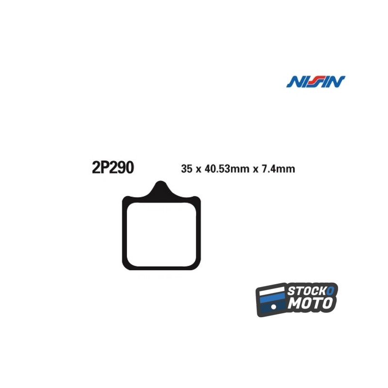 Plaquettes de frein NISSIN route