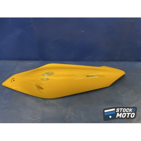Coque arrière gauche jaune DUCATI super sportive 750 année 2000
 