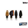 Clignotants BIHR Triangle noir universel X2