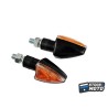 CLIGNOTANT TUN'R MINI TRIANGLE NOIR / TRANSPARENT A AMPOULE (PR) HOMOLOGUE CE