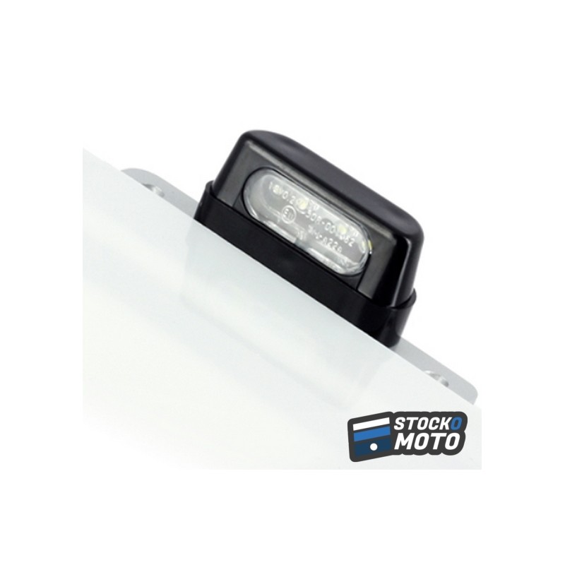 Eclairage de Plaque 4 LED - Noir - Homologué CE Sifam