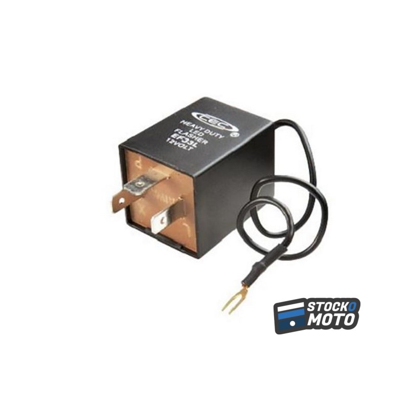 CENTRALE CLIGNOTANT UNIVERSELLE 3 FILS (0.1 A 25 AMPERES) POUR LED