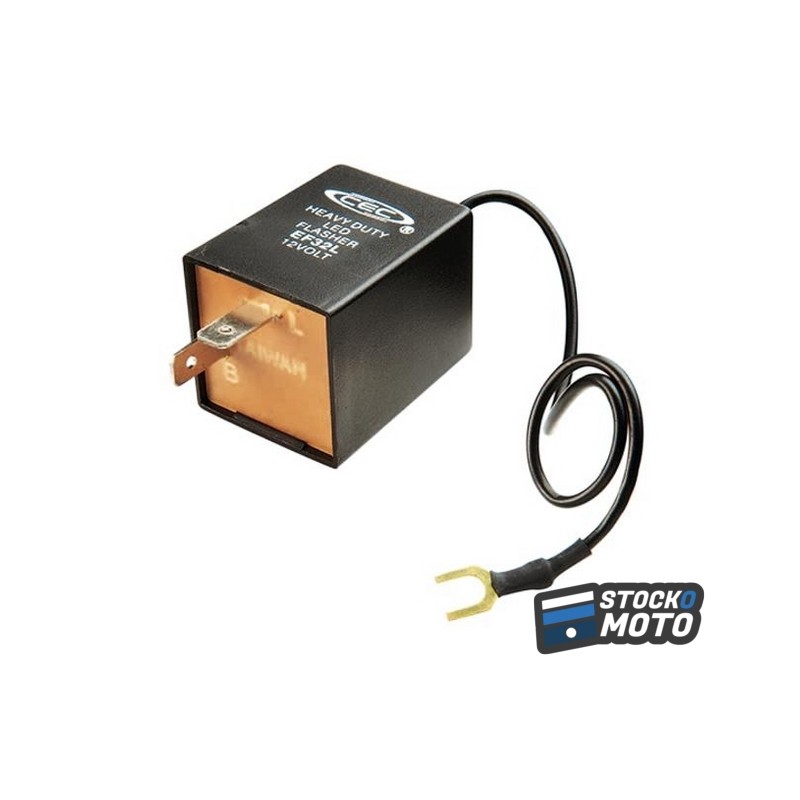 CENTRALE CLIGNOTANT UNIVERSELLE 2 FILS (0.1 A 25 AMPERES) POUR LED