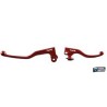 Tun'R Brake / Clutch Levers (x2) red Derbi Senda X-Treme after 2011