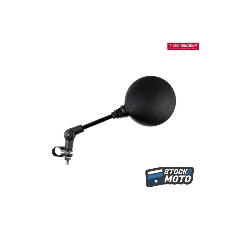 Rétroviseur HIGHSIDER smart universel M8/125 116mm - noir