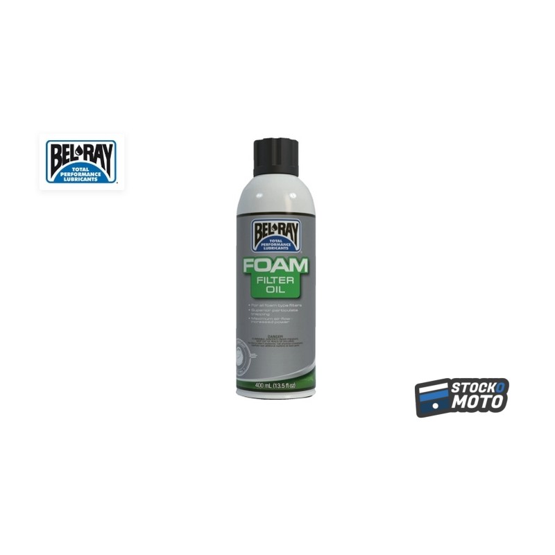 Huile pour filtre en mousse