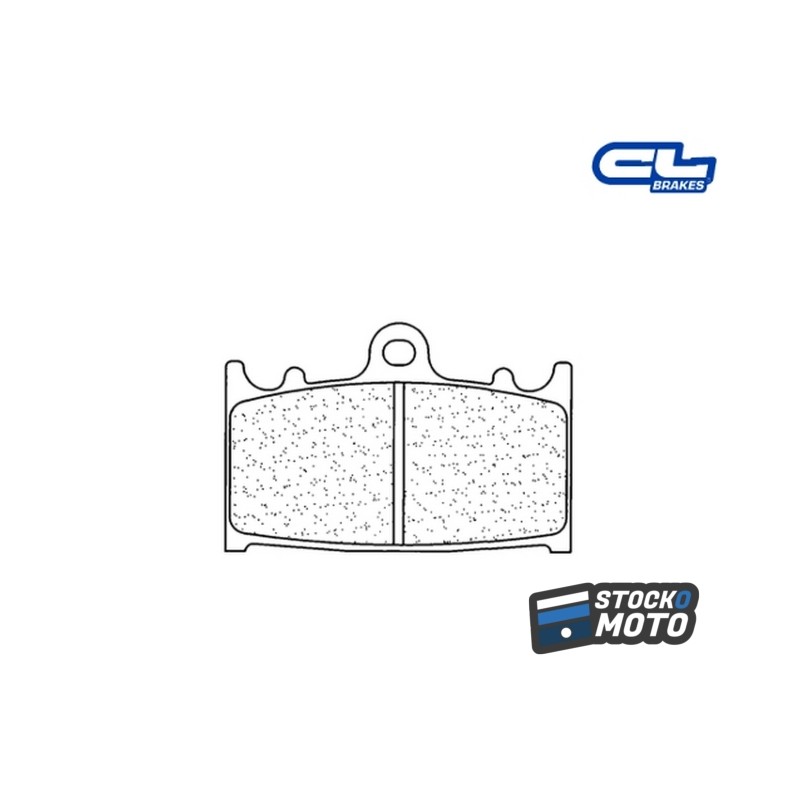 Plaquettes de frein CL BRAKES route métal fritté - 2251A3+