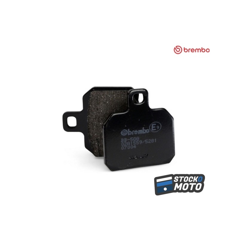 Plaquettes de frein BREMBO Scooter carbone céramique - 07004