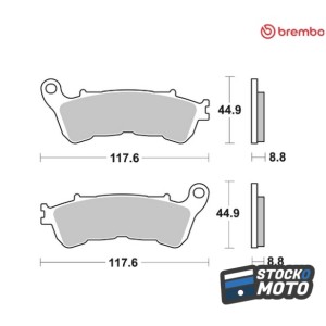 Plaquettes de frein BREMBO...