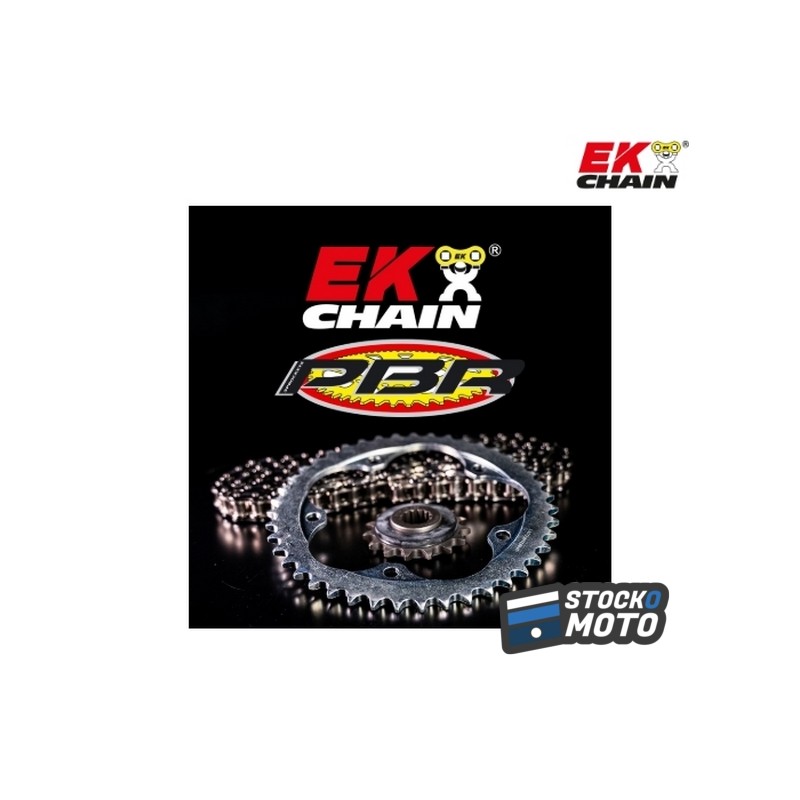 Kit chaîne EK/PBR 520 M3 - 13/51-116 - Couronne acier standard