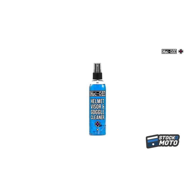 Spray nettoyant visières et masques MUC-OFF Visor, Lens & Goggle Cleaner - Spray 250ml