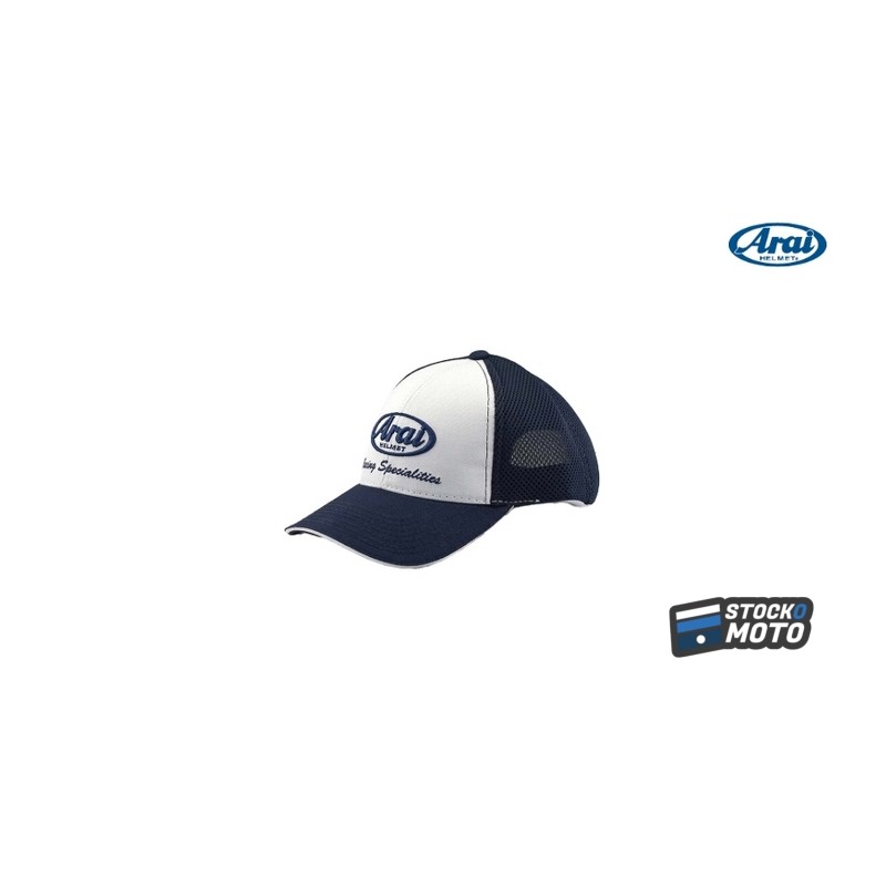 Casquette ARAI Mesh Bleu/Blanc