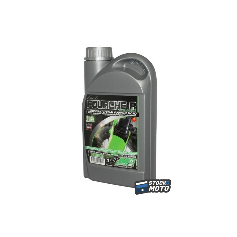 Huile de fourche MINERVA 10W à 15W Bio 1 Litre