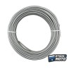 GAINE REPLAY DIAM 5MM FIL PLAT ARGENT/CHROME longueur 1 mètre